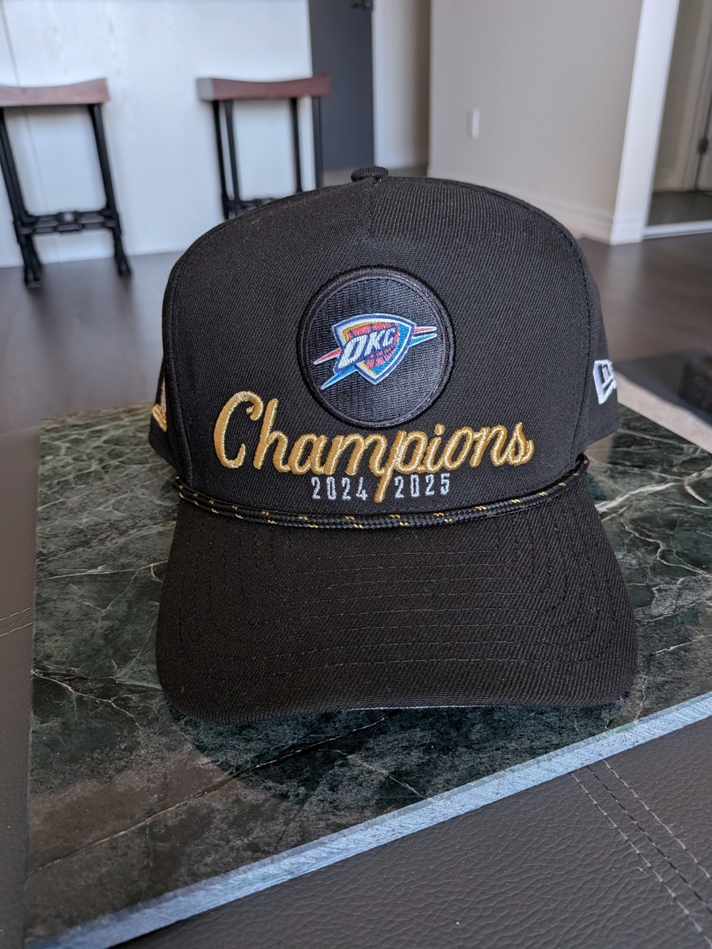 New Era OKC Thunder Champions 2024/2025 Snapback Hat